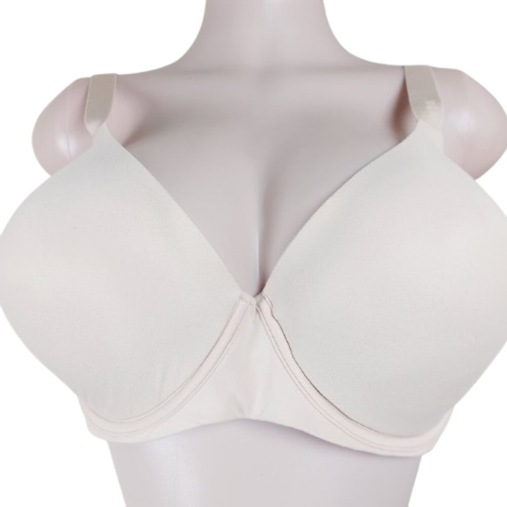 Aerie Women's Nude Real Free Underwired Full Coverage T Shirt Bra Size 38DD